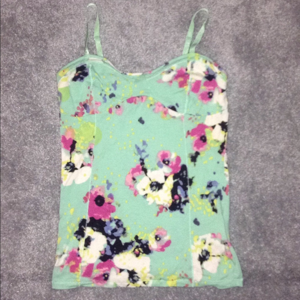 Flower tank top